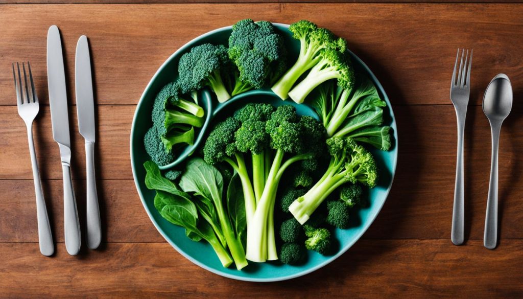 Légumes verts et fruits pour les hémorroïdes