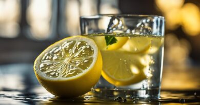 les bienfaits de l'eau citronnée